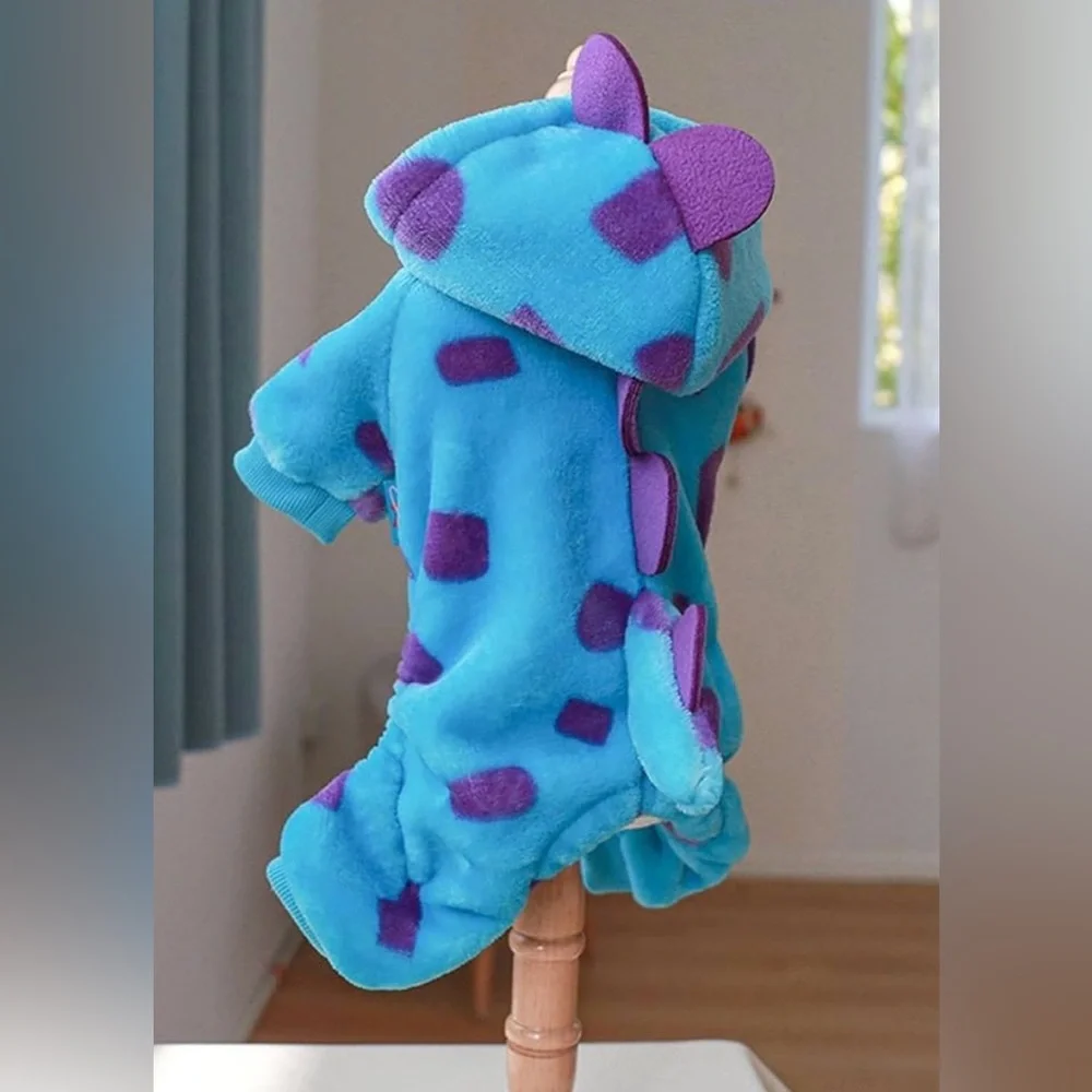 Sully Monster Inc Dog/Pet Costume Fit Small Dogs